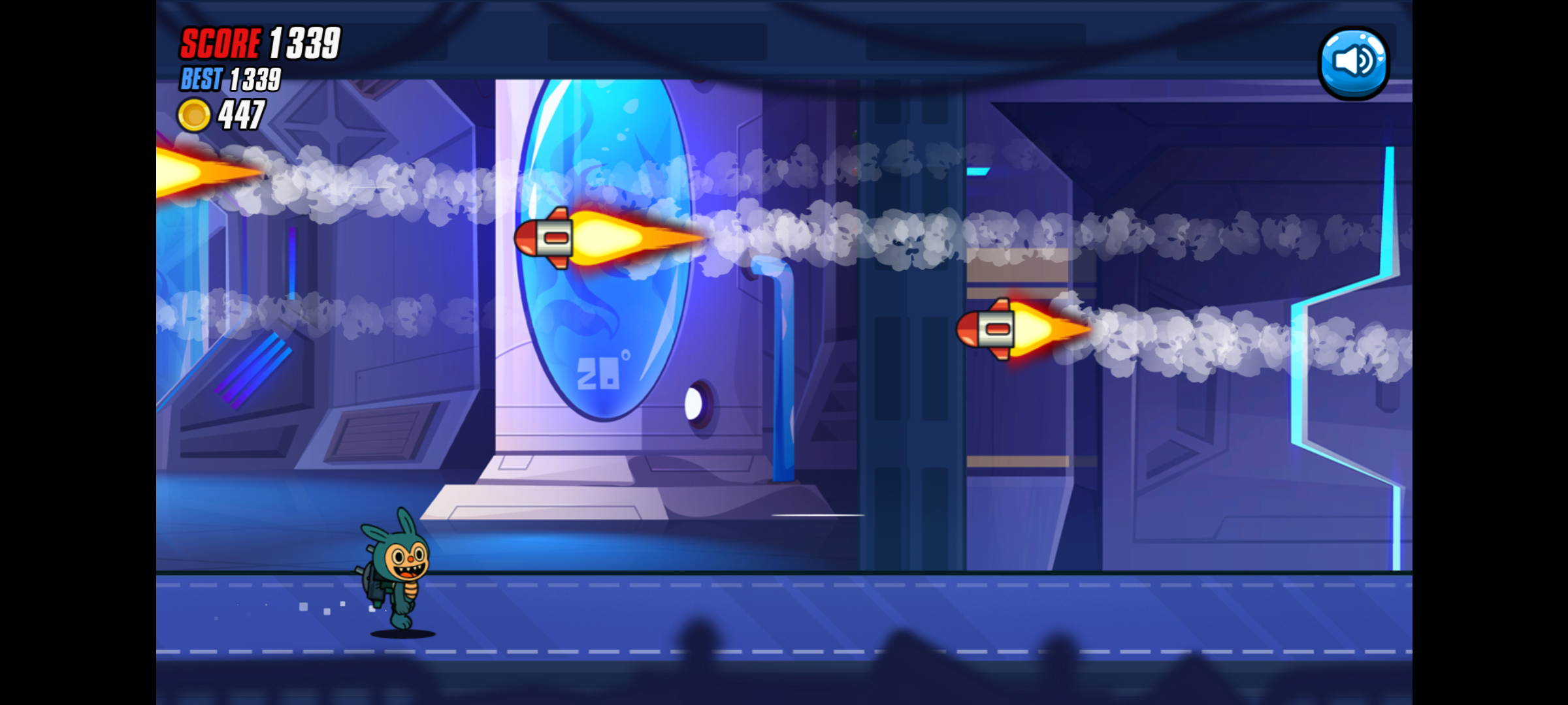 拉布布喷气背包跑酷最新版图1