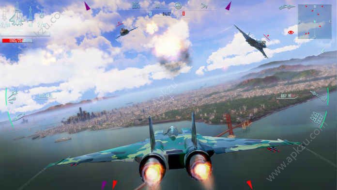 搏击长空战机官方网站免费版下载（Sky Gamblers Infinite Jets）  v1.0图1