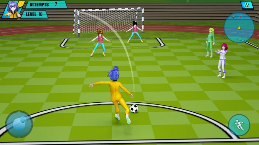 动漫女孩夏季运动会游戏图6