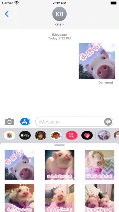 撩人小猪猪表情包图1