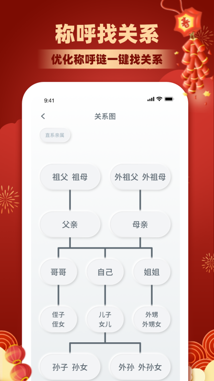 亲戚称呼计算器 v3.5.8 安卓版图3
