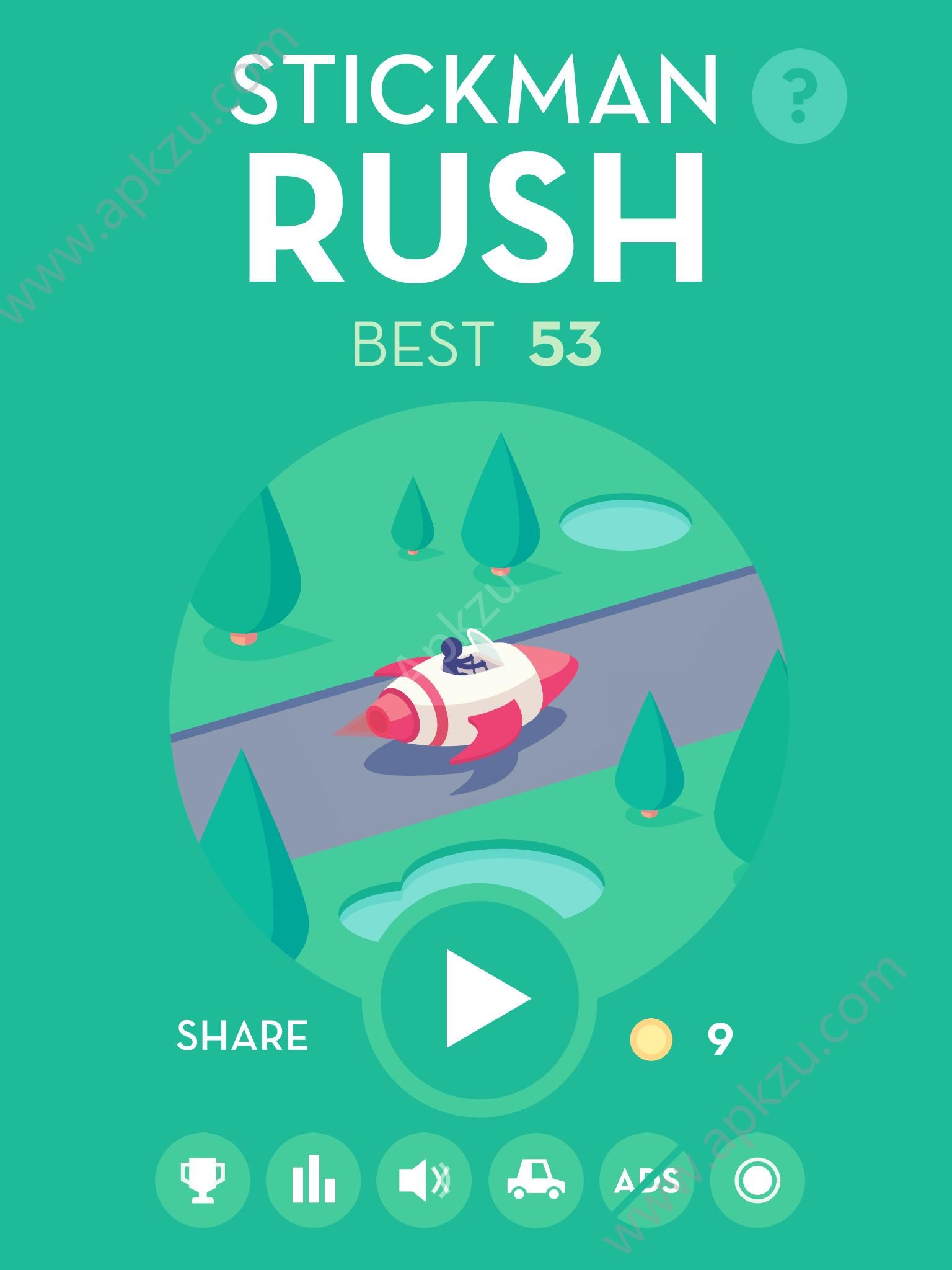 火柴人疯狂跑酷手机最新官方安卓版下载  1.0.2图2