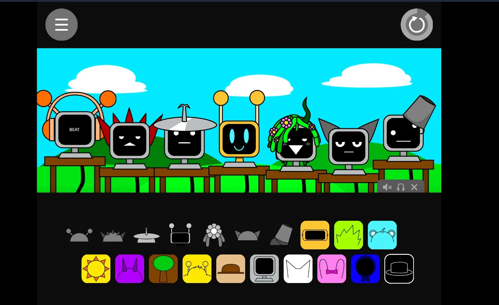 节奏盒子有趣的电脑先生图1