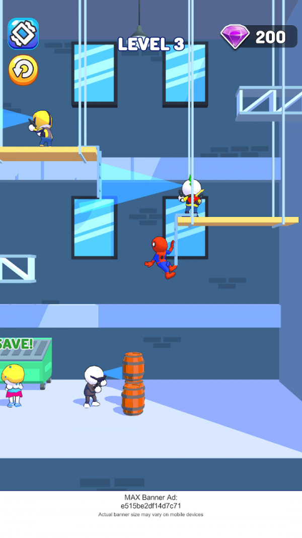 疯狂蜘蛛网游戏图1