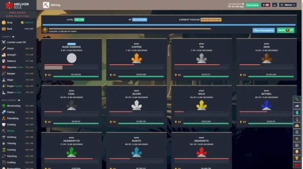 Melvor Idle汉化版图1