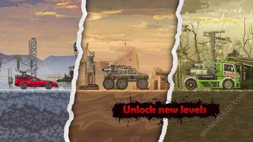 战车撞僵尸3中文版下载免费汉化安卓版  v1.3图1