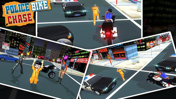 警察自行车警察城游戏图2