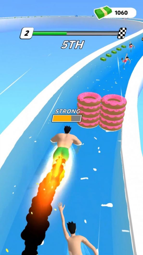 疯狂游泳游戏安卓手机版  v1.0.1图2
