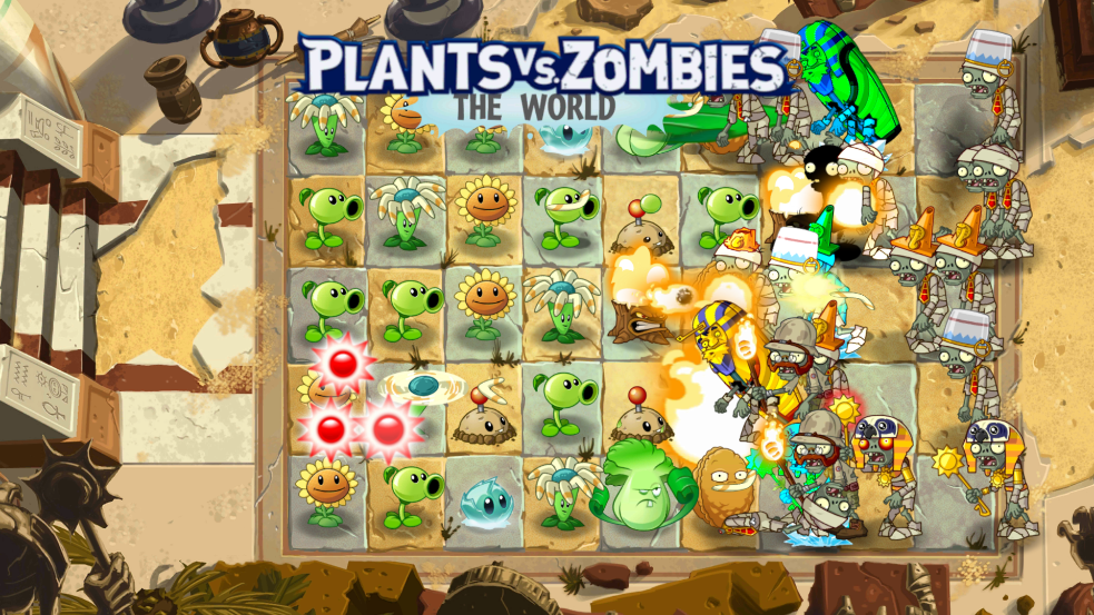 植物大战僵尸世界版图1