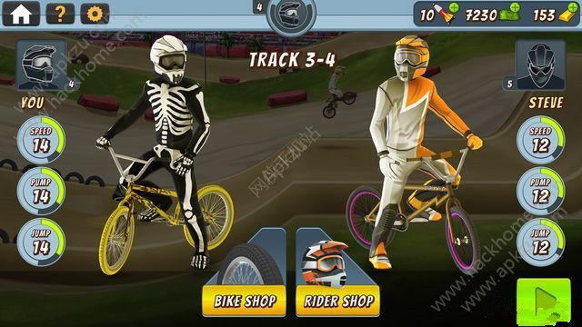 疯狂自行车越野秀2金币中文安卓版  v2.0.3图2
