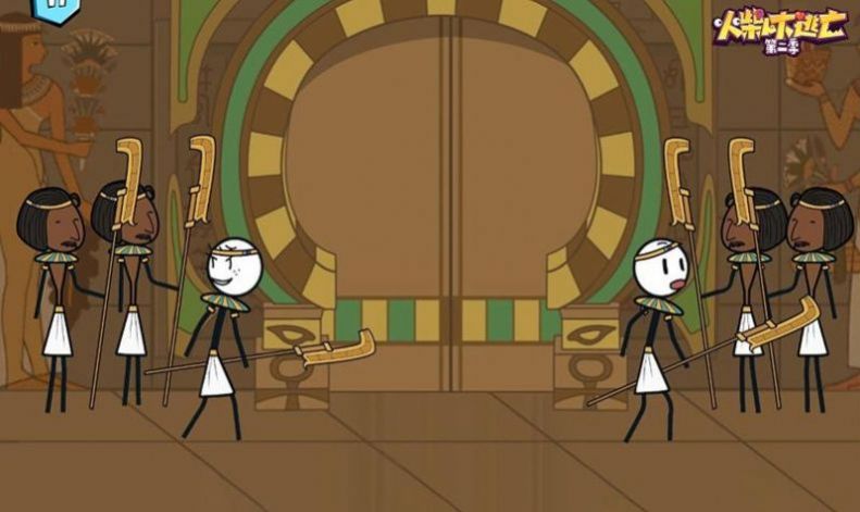 火柴人大逃亡第三季qq游戏雪山寻宝下载  v1.0图1