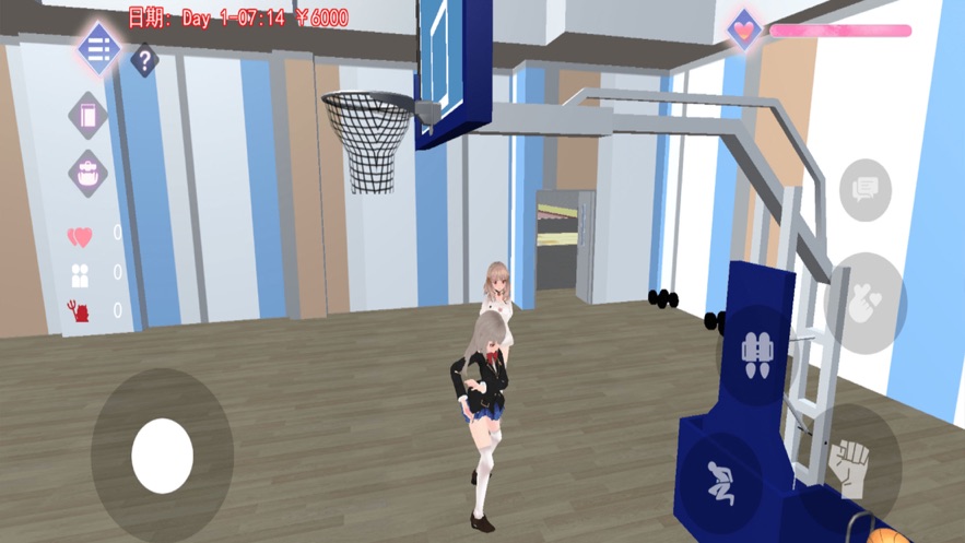 高校模拟器2021汉化无广告安卓版  v1.038.30图3