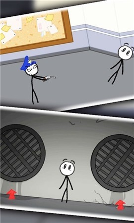 火柴人逃亡记总集篇游戏最新免费版  图1