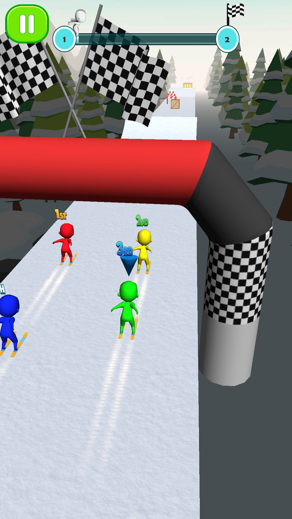 滑雪战场对决游戏图3