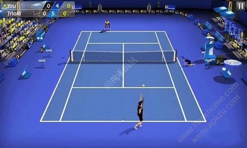 3D网球金币中文安卓版（Tennis 3D）  v1.7.2图1