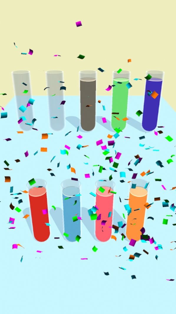 水排序拼图3D游戏安卓最新版  v1.0图1