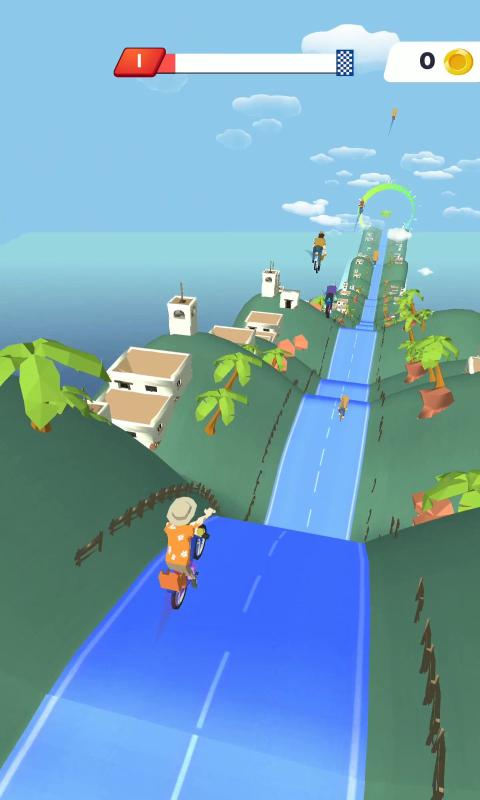 山丘自行车游戏安卓版  v1.0图3