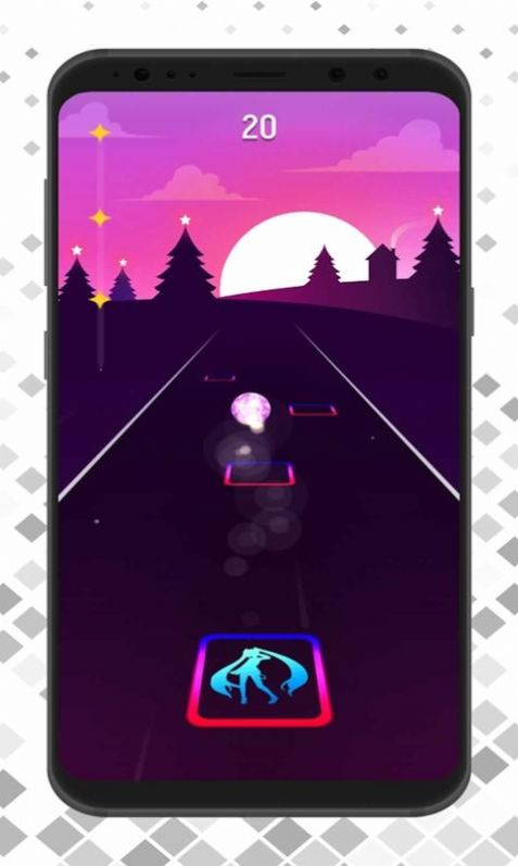 初音未来节奏跳跃游戏安卓中文版  v1.0图2