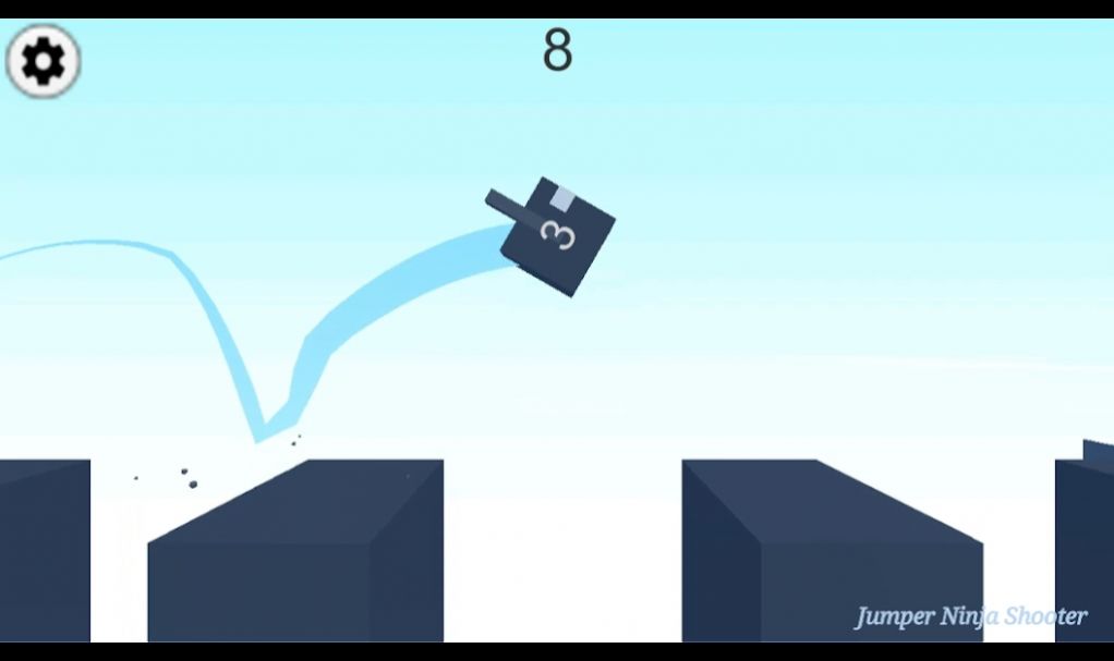 跳跃忍者射手安卓版游戏下载（Jumper Ninja Shooter ）  v0.17图2