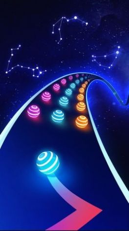炫彩公路彩球跑安卓版游戏最新版下载  1.0图2