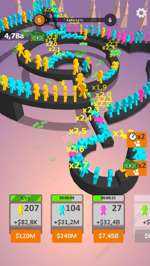 多米诺骨牌金币安卓版（DomIdle）  v1.1.0图2