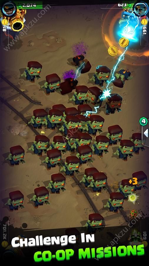 地狱射击僵尸猎人游戏中文汉化版（Shoot Like Hell Swine vs Zombies）  v1.0.25图1