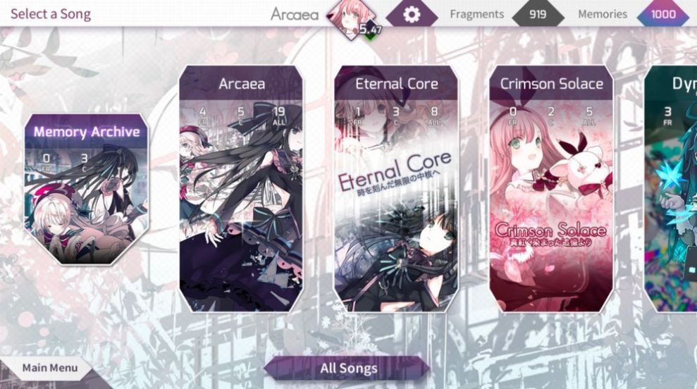 Arcaea3.4.0全音乐安卓版  v3.8.8图4