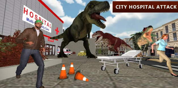恐龙模拟器城市攻击图1