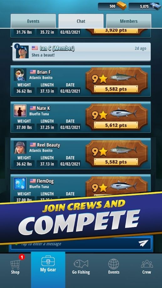 轻触运动钓鱼金币安卓版  v6.0.0图3