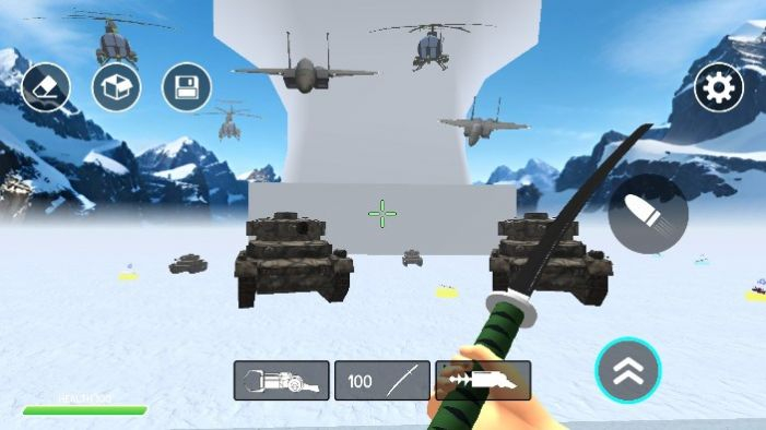 冬季沙盒模拟最新版图1