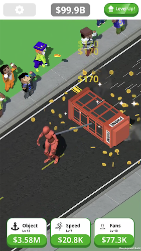 Idle Tap Strongman金币中文安卓版  v1.1.1图1