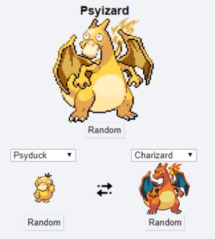 精灵宝可梦合体生成器游戏图4