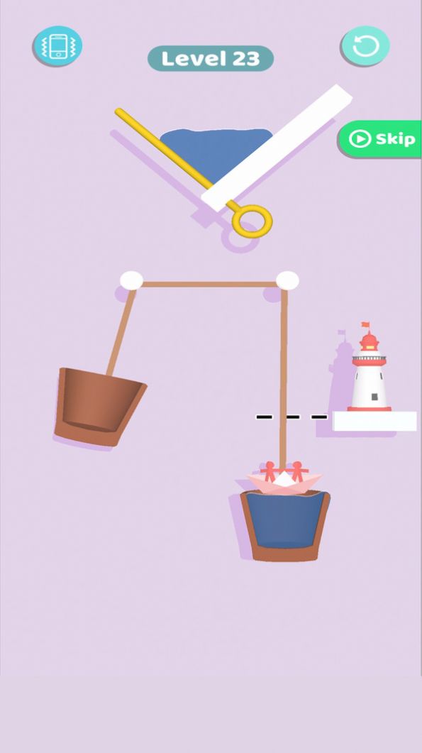 卡住的船划船游戏手机版  v1.0图2