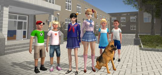 动漫高中女神恋爱模拟器游戏安卓手机版 v1.0图2