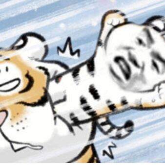 老虎熊猫头表情包头像图3
