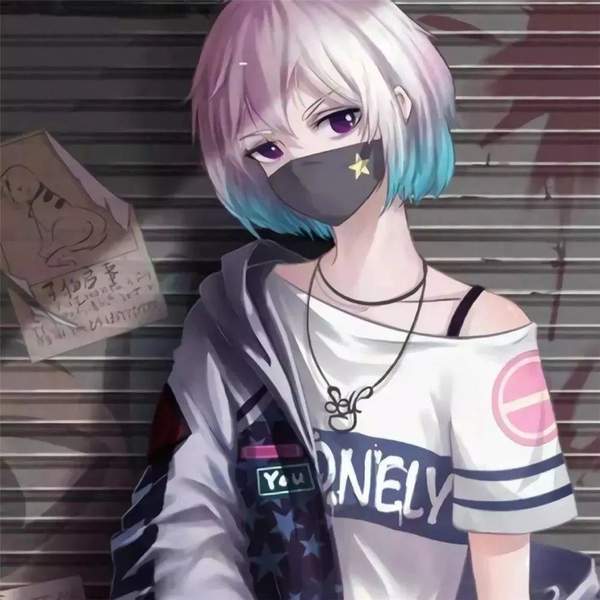 抖音最火的口罩情侣头像图2