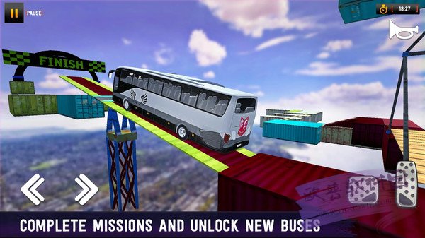 摸摸鱼特技巴士金币安卓版 v1.2图1