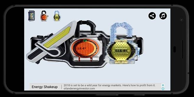 假面骑士铠武腰带模拟器图3