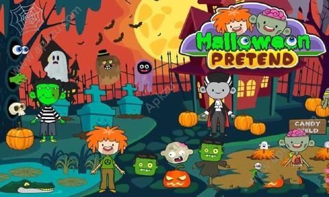 万圣节假面游戏下载安卓版（Pretend Halloween）  v1.1图2