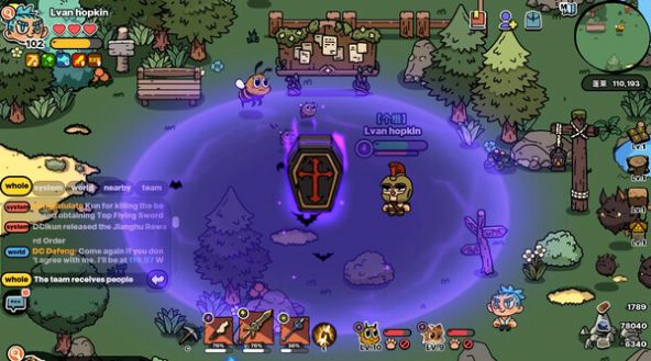 沙盒与副本英勇之地手机版下载安装（Heros Land） v1.0图1