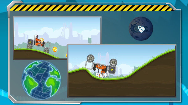 暴爽疯狂赛车泰坦星版图1