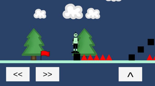 火柴人简单跑酷安卓最新版游戏  V1.0图1