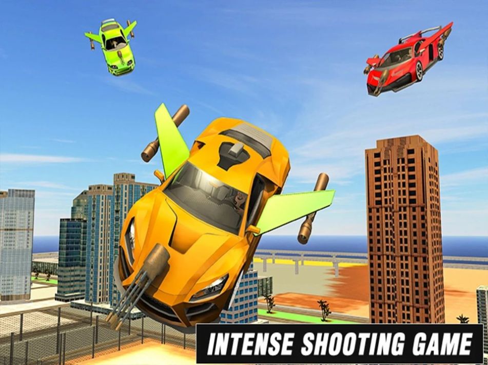 未来飞车射击汽车大战游戏图1