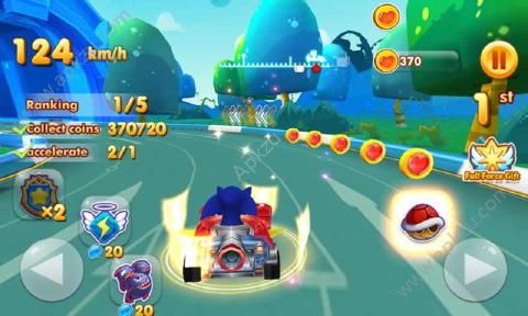 索尼克卡丁车游戏下载安卓版(Sonic Chibi Race) v1.1.23图2