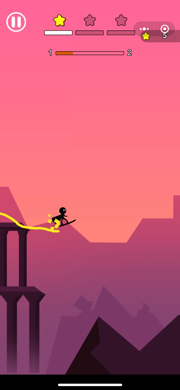 微信小恶魔冲浪小游戏中文手机版  v1.0图2