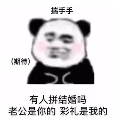 抖音名媛熊猫头表情包图1