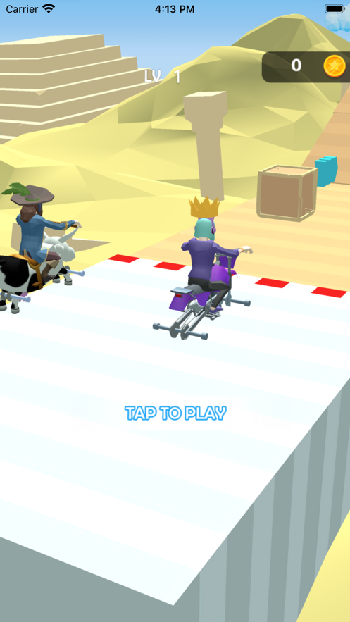 涂鸦攀岩者画骑手游戏图2