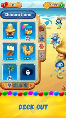 蓝精灵泡沫射击游戏安卓版最新下载  v1.14.14597图4