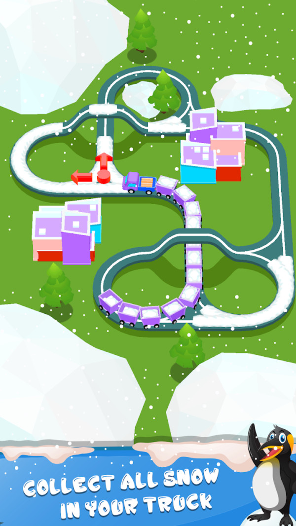 铲雪火车游戏图4
