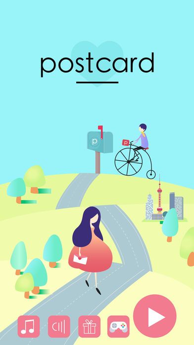 恋与明信片安卓版游戏免广告下载图片1